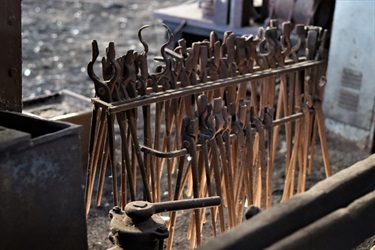 Tools in the Blacksmith Workshop