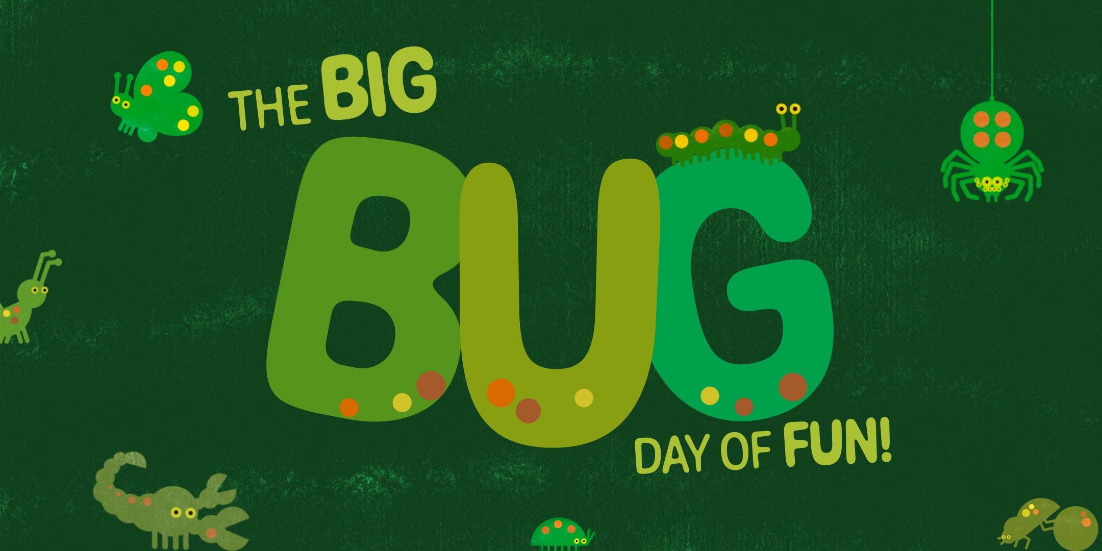 Promotional tile for the Big Bug Day of Fun