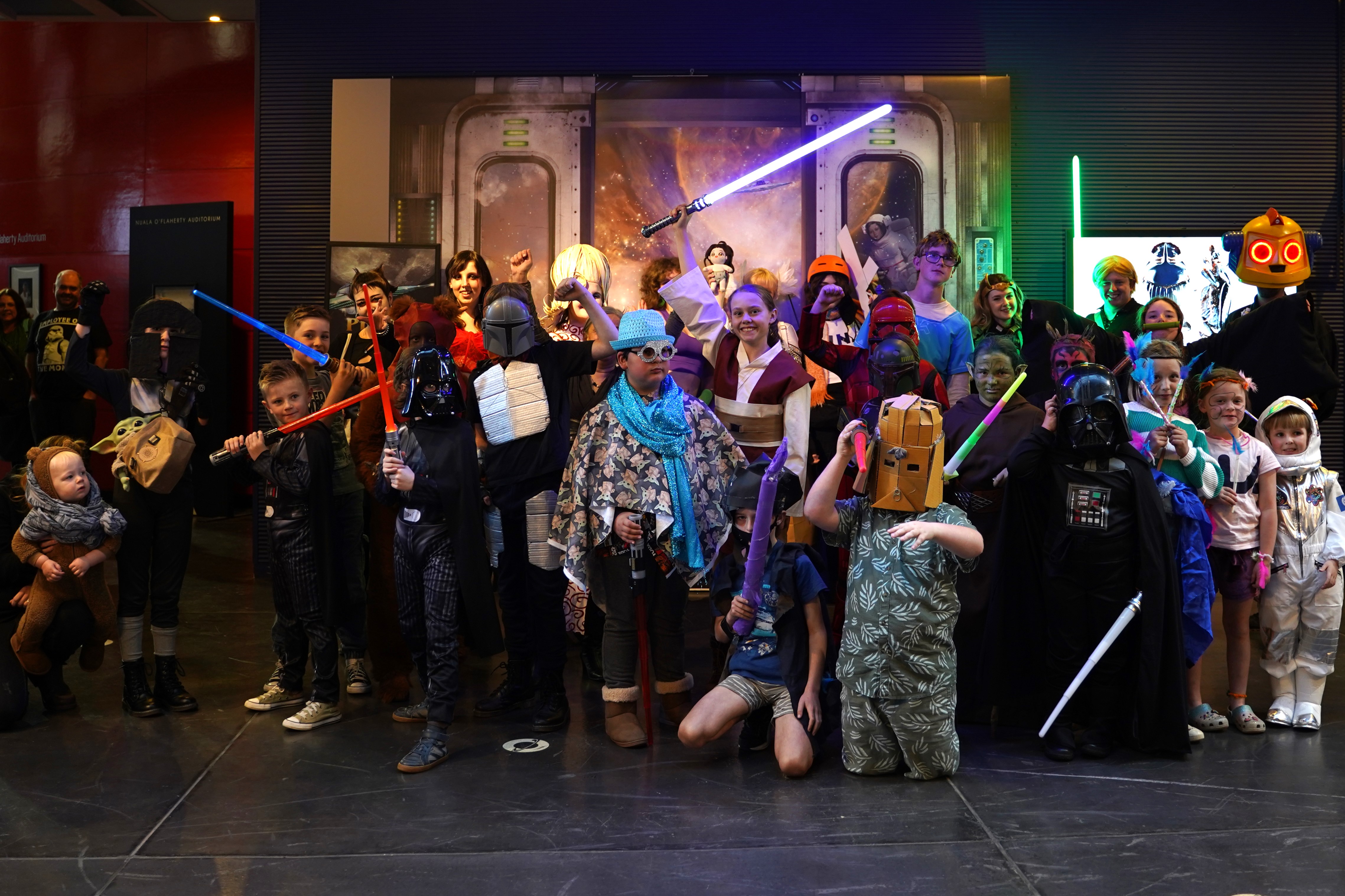 Entrants from the QVMadness 2024 Cosplay Competition.