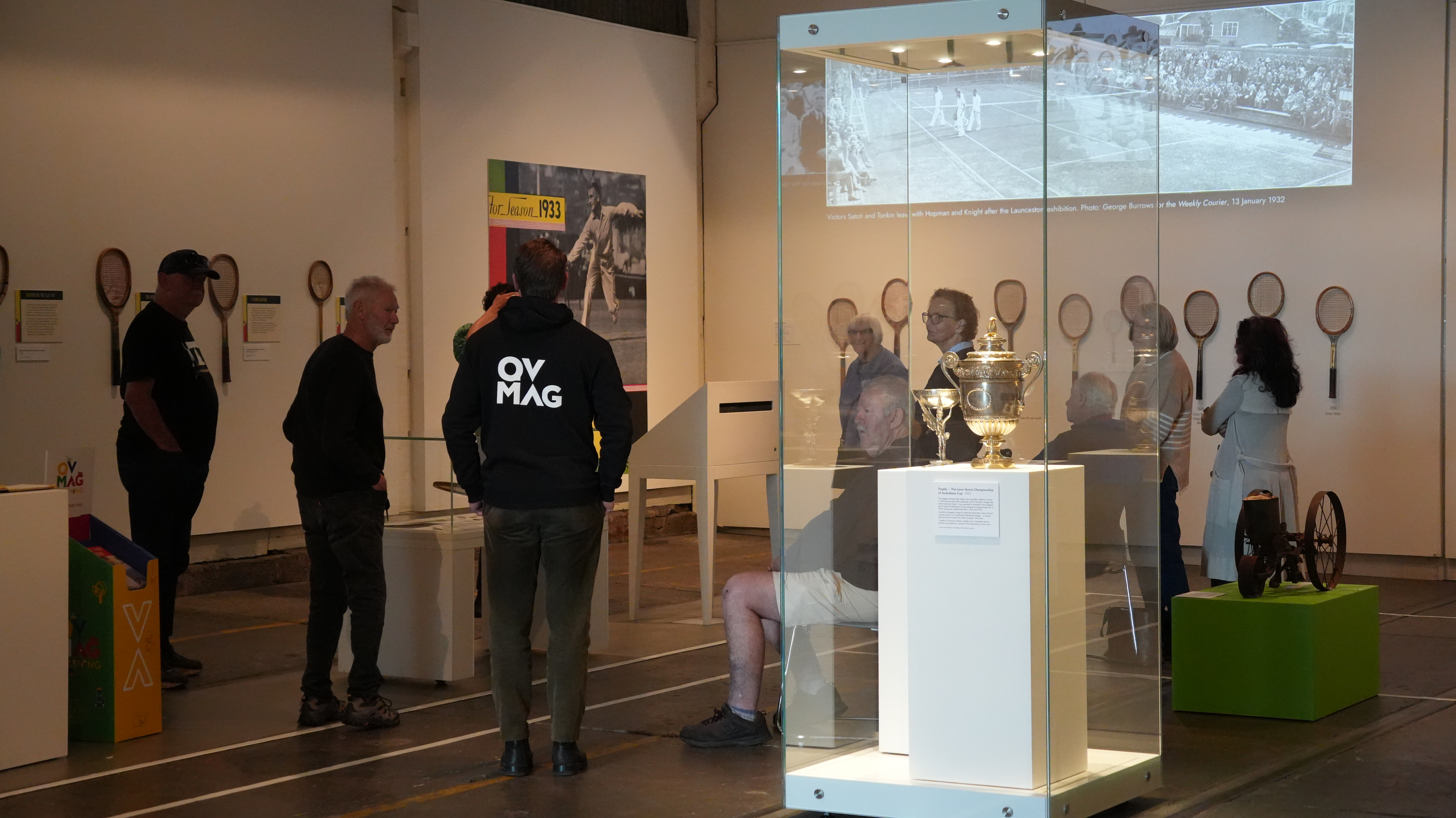 Alexander 100 on display at QVMAG