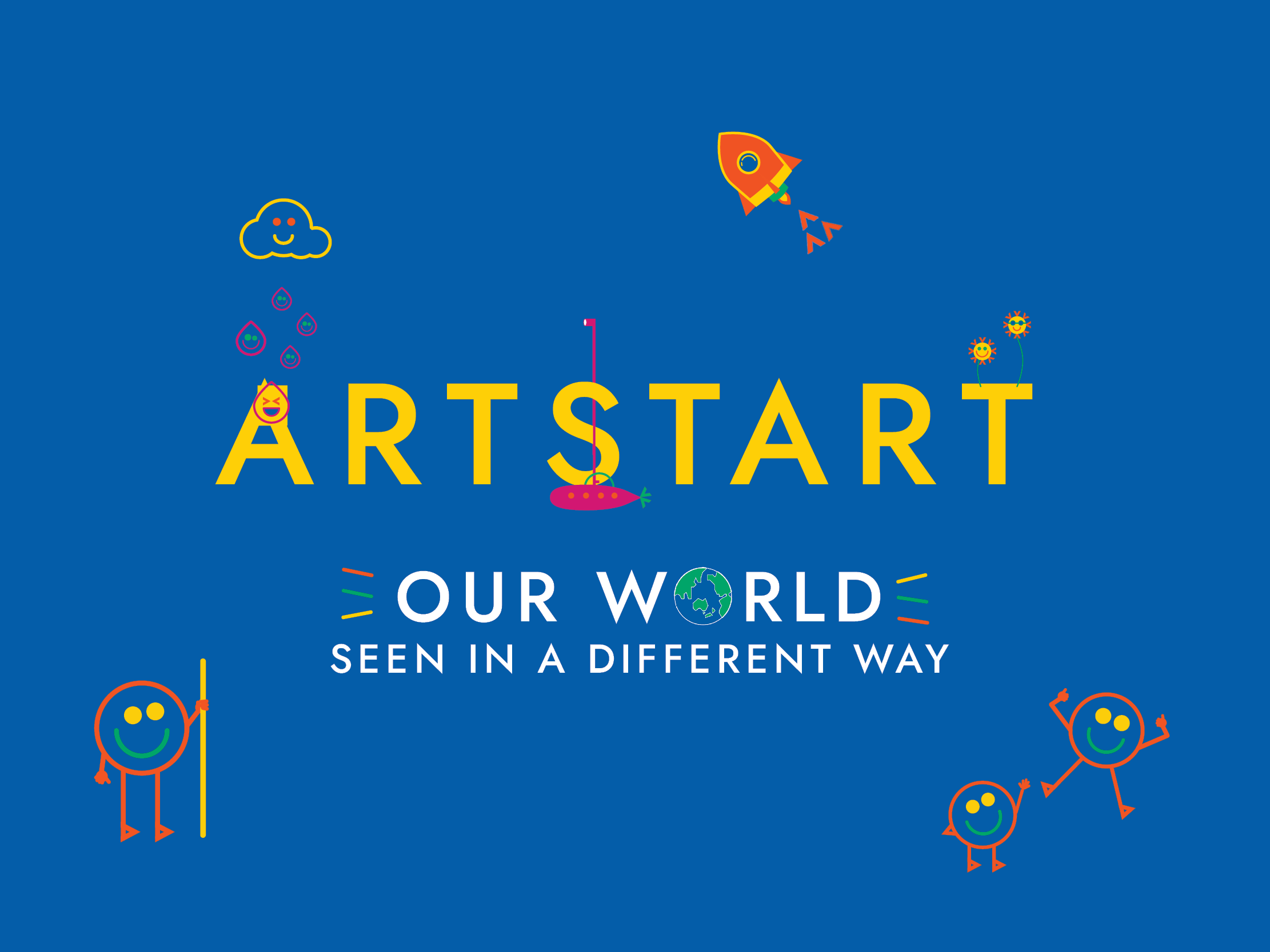 ArtStart 2025 - Our World exhibition logo
