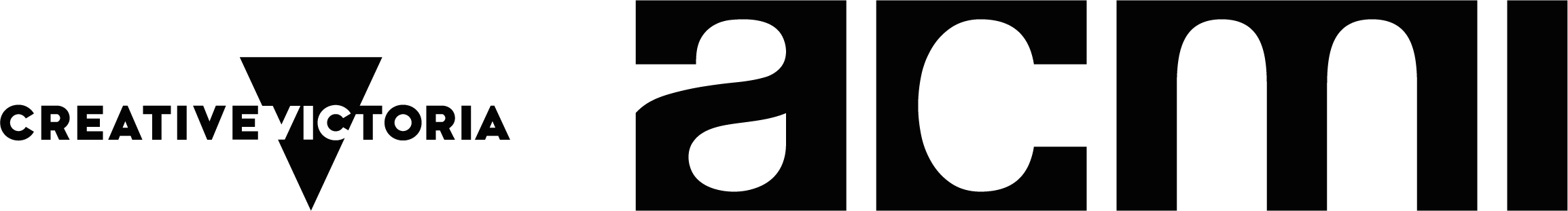 Creative Victoria + ACMI logos