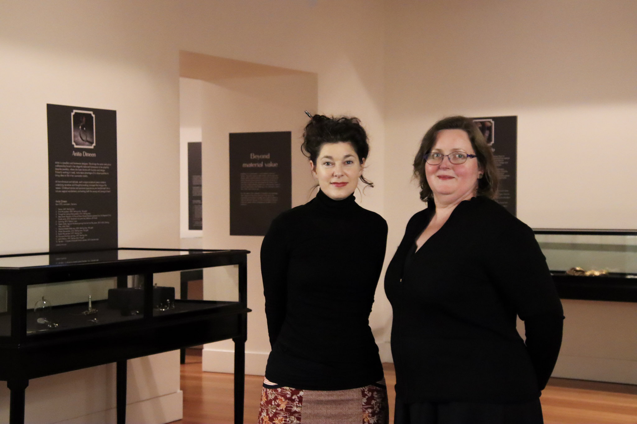 Artist Anita Dineen and QVMAG curator Kate Davies.jpg