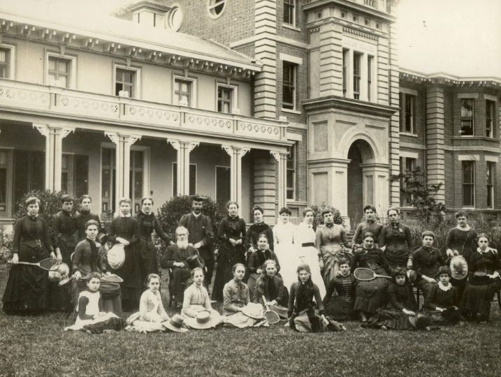 Scotch Oakburn College Archives - Methodist Ladies College c.1886 Foundation Day.png