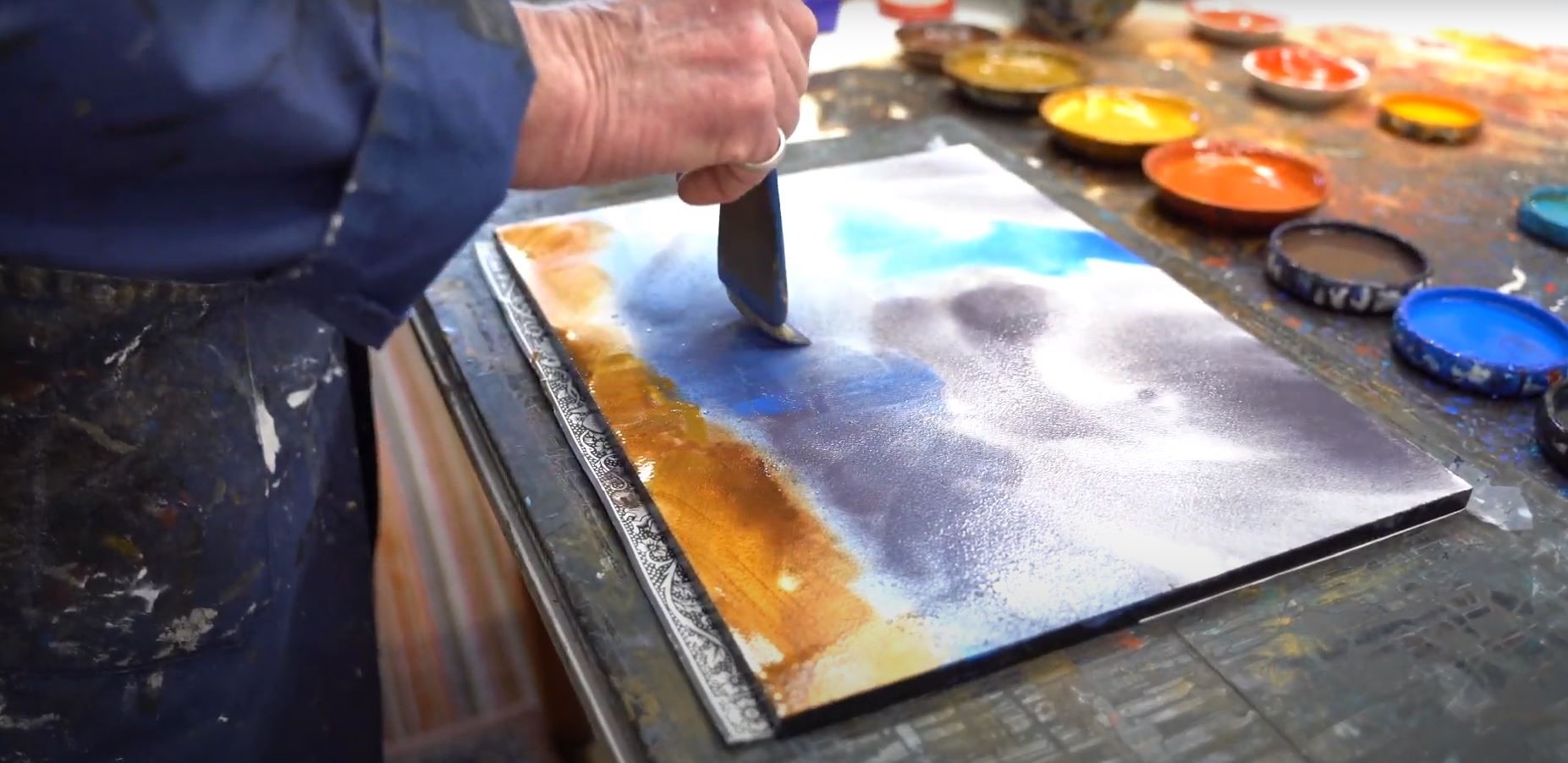 Tony Smibert QVMAG Watercolour Alchemy YouTube demonstration